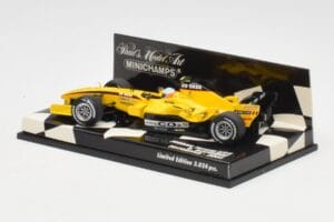 Jordan EJ15 Toyota R. Doornbos Test Driver F1 2005 Minichamps 1:43 400050039 Kov – obrázek 3 z 5