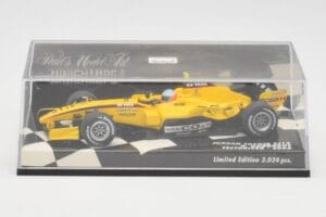 Jordan EJ15 Toyota R. Doornbos Test Driver F1 2005 Minichamps 1:43 400050039 Kov – obrázek 5 z 5
