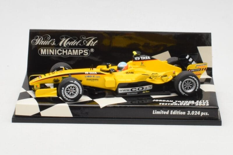 Jordan EJ15 Toyota R. Doornbos Test Driver F1 2005 Minichamps 1:43 400050039 Kov