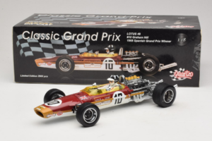 Lotus 49 G. Hill Spanish GP Winner 1968 Quartzo 1:18 18214 Kov – obrázek 6 z 6