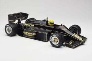 Lotus Renault 97T John Player Special #12 A. Senna Portuguese GP 1985 1st Victory Minichamps 1:12 540851292 Kov – obrázek 6 z 8