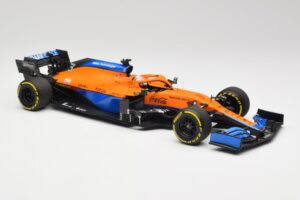 McLaren MCL35M #3 D. Ricciardo Bahrain GP 2021 Minichamps 1:18 530211803 Kov – obrázek 4 z 7