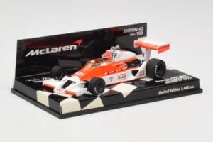McLaren Ford M26 B. Giacomelli British GP 1978 Minichamps 1:43 530784333 Kov – obrázek 2 z 5