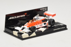 McLaren M26 Ford J. Mass F1 1977 Minichamps 1:43 530774302 Kov – obrázek 2 z 5