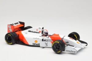 McLaren Ford MP4/8 #7 M. Andretti European GP 1993 Minichamps 1:18 530931827 Pryskyřice – obrázek 4 z 7