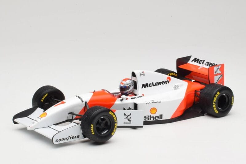 McLaren Ford MP4/8 #7 M. Andretti European GP 1993 Minichamps 1:18 530931827 Pryskyřice