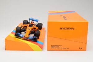 McLaren MCL33 Renault #14 F. Alonso Abu Dhabi GP 2018 Minichamps 1:18 533183914 Pryskyřice – obrázek 6 z 7