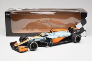 McLaren MCL35M #4 L. Norris Monaco GP 2021 Minichamps 1:18 530212404 Kov – obrázek 6 z 7