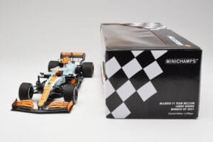 McLaren MCL35M #4 L. Norris Monaco GP 2021 Minichamps 1:18 530212404 Kov – obrázek 7 z 7