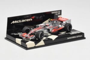McLaren Mercedes MP4-23 #23 H. Kovalainen Showcar 2008 Minichamps 1:43 530084393 Kov – obrázek 2 z 5