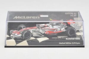 McLaren Mercedes MP4-23 #23 H. Kovalainen Showcar 2008 Minichamps 1:43 530084393 Kov – obrázek 5 z 5
