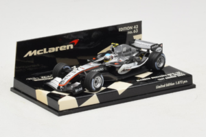 McLaren MP4-20 Mercedes A. Wurz F1 2005 Minichamps 1:43 530054355 Kov – obrázek 2 z 5