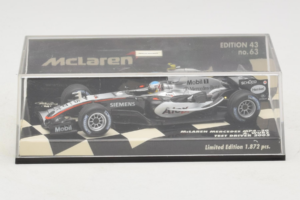 McLaren MP4-20 Mercedes A. Wurz F1 2005 Minichamps 1:43 530054355 Kov – obrázek 4 z 5