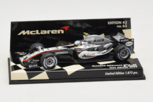 McLaren MP4-20 Mercedes A. Wurz F1 2005 Minichamps 1:43 530054355 Kov