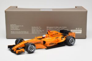 McLaren Mercedes MP4-20 G. Paffett F1 Test Car 2006 Minichamps 1:18 B66962342 Kov – obrázek 6 z 6