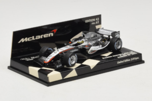 McLaren MP4-20 Mercedes P. de la Rosa F1 2005 Minichamps 1:43 530054315 Kov – obrázek 2 z 5