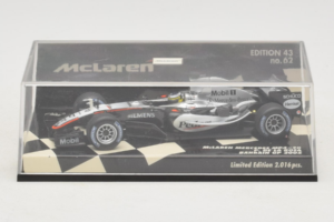 McLaren MP4-20 Mercedes P. de la Rosa F1 2005 Minichamps 1:43 530054315 Kov – obrázek 4 z 5
