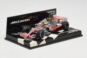 McLaren Mercedes MP4-22 #2 L. Hamilton Race Car 2007 Minichamps 1:43 530074302 Kov – obrázek 2 z 5