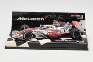 McLaren Mercedes MP4-22 #2 L. Hamilton Race Car 2007 Minichamps 1:43 530074302 Kov