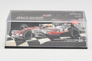McLaren Mercedes MP4-22 #2 L. Hamilton Race Car 2007 Minichamps 1:43 530074302 Kov – obrázek 5 z 5