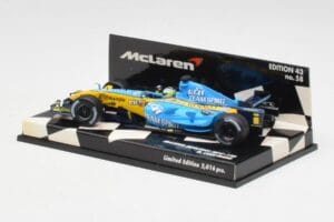 McLaren MP4-19B #5 D. Coulthard F1 2004 Minichamps 1:43 530044315 Kov – obrázek 2 z 5