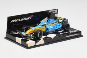 McLaren MP4-19B #5 D. Coulthard F1 2004 Minichamps 1:43 530044315 Kov – obrázek 3 z 5