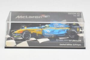 McLaren MP4-19B #5 D. Coulthard F1 2004 Minichamps 1:43 530044315 Kov – obrázek 5 z 5