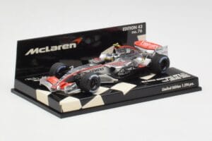 McLaren MP4-21 P. de la Rosa Test 2006 Minichamps 1:43 530064343 Kov – obrázek 3 z 5