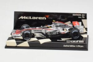 McLaren MP4-21 P. de la Rosa Test 2006 Minichamps 1:43 530064343 Kov