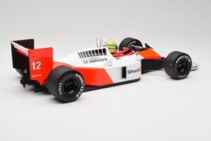McLaren Honda MP4/4 Marlboro #12 A. Senna F1 World Champion 1988 Minichamps 1:12 540881212 Kov – obrázek 2 z 6