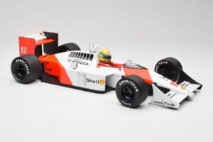 McLaren Honda MP4/4 Marlboro #12 A. Senna F1 World Champion 1988 Minichamps 1:12 540881212 Kov – obrázek 4 z 6