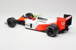 McLaren Honda MP4/4 Marlboro #12 A. Senna F1 World Champion 1988 Minichamps 1:12 540881212 Kov – obrázek 5 z 6