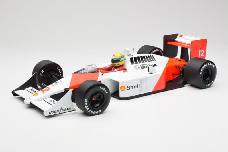McLaren Honda MP4/4 Marlboro #12 A. Senna F1 World Champion 1988 Minichamps 1:12 540881212 Kov