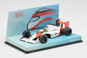 McLaren MP4/5 T. Sato Demonstration Run 2002 Minichamps 1:43 518020102 Kov – obrázek 2 z 5
