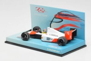 McLaren MP4/5 T. Sato Demonstration Run 2002 Minichamps 1:43 518020102 Kov – obrázek 3 z 5