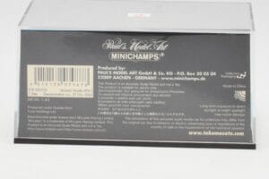 McLaren MP4/5 T. Sato Demonstration Run 2002 Minichamps 1:43 518020102 Kov – obrázek 4 z 5