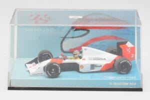 McLaren MP4/5 T. Sato Demonstration Run 2002 Minichamps 1:43 518020102 Kov – obrázek 5 z 5
