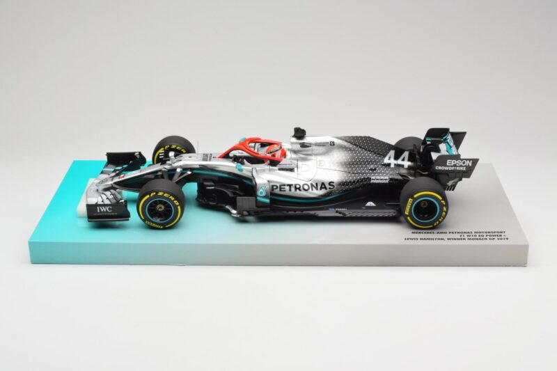 Mercedes AMG Petronas W10 EQ Power+ #44 L. Hamilton Monaco GP Winner 2019 Minichamps 1:18 113906644 Pryskyřice