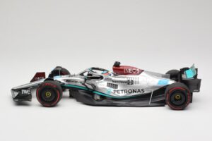 Mercedes AMG W13 E Performance Petronas #63 G. Russell Brazilian GP 1st Win 2022 Minichamps 1:18 110222163 Pryskyřice – obrázek 3 z 7