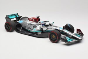 Mercedes AMG W13 E Performance Petronas #63 G. Russell Brazilian GP 1st Win 2022 Minichamps 1:18 110222163 Pryskyřice – obrázek 4 z 7