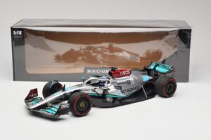 Mercedes AMG W13 E Performance Petronas #63 G. Russell Brazilian GP 1st Win 2022 Minichamps 1:18 110222163 Pryskyřice – obrázek 7 z 7