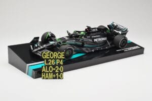 Mercedes AMG W14 E Performance Petronas #63 G. Russell Bahrain GP 2023 Minichamps 1:18 113230163 Pryskyřice – obrázek 2 z 7