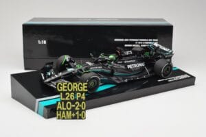 Mercedes AMG W14 E Performance Petronas #63 G. Russell Bahrain GP 2023 Minichamps 1:18 113230163 Pryskyřice – obrázek 7 z 7
