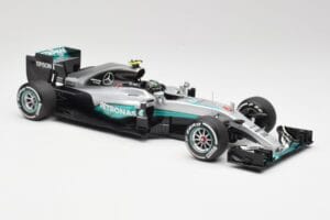 Mercedes AMG W07 #6 N. Rosberg Australia GP Winner 2016 Minichamps 1:18 110160006 Kov – obrázek 4 z 7