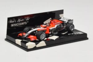 MF1 Toyota M16 #20 C. Albers F1 2006 Minichamps 1:43 400060019 Kov – obrázek 2 z 5