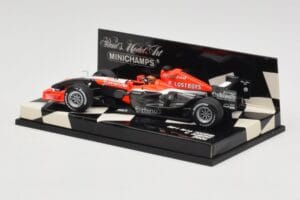 MF1 Toyota M16 #20 C. Albers F1 2006 Minichamps 1:43 400060019 Kov – obrázek 3 z 5