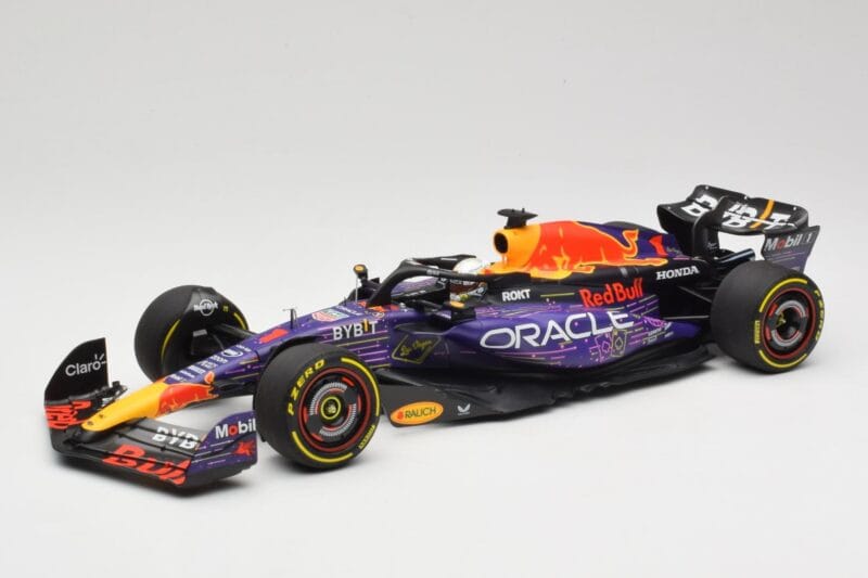 Oracle Red Bull Racing RB19 #33 M. Verstappen Las Vegas GP Winner 2023 Minichamps 1:18 110232201 Pryskyřice