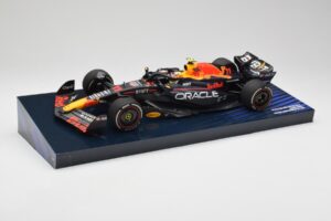 Red Bull Racing RB19 #11 S. Perez Winner Saudi Arabian GP 2023 Minichamps 1:18 113230111 Kov – obrázek 2 z 6