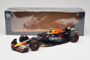 Red Bull Racing RB20 #11 S. Perez Bahrain GP 2024 Minichamps 1:18 110240111 Kov – obrázek 7 z 7