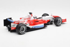Toyota TF106 Panasonic Toyota Racing J. Trulli F1 Presentation 2006 Minichamps 1:18 AM59554H Kov – obrázek 2 z 6